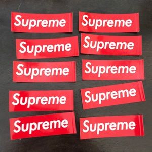 Mini supreme stickers